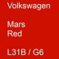 Preview: Volkswagen, Mars Red, L31B / G6.